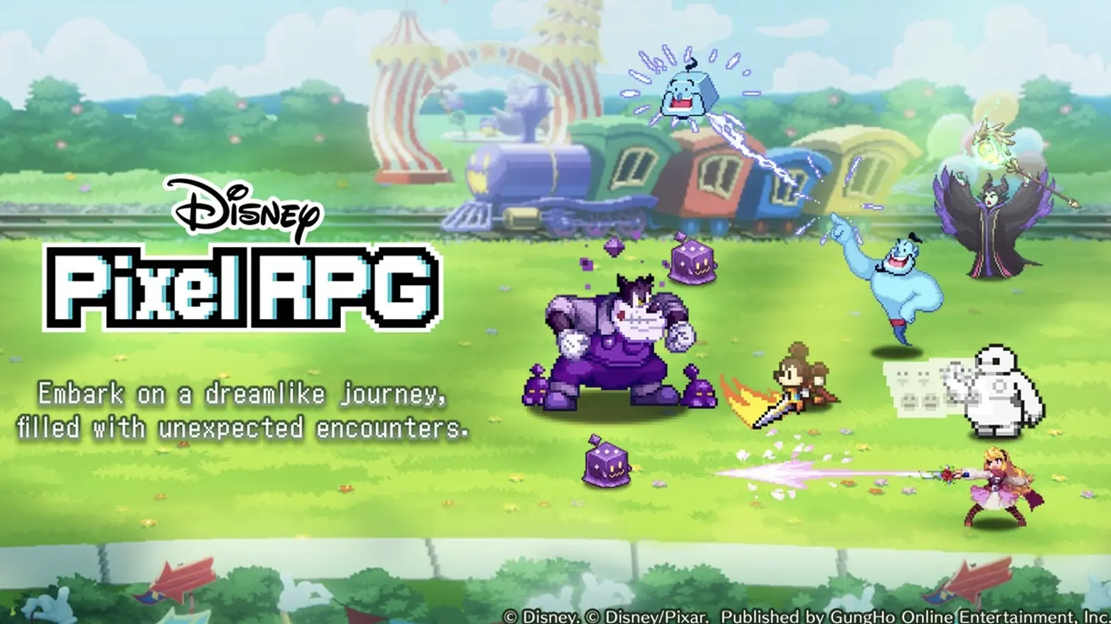 Disney Pixel RPG promotional artwork